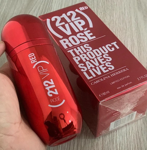 212 VIP Rosé Red Carolina Herrera para Mujeres