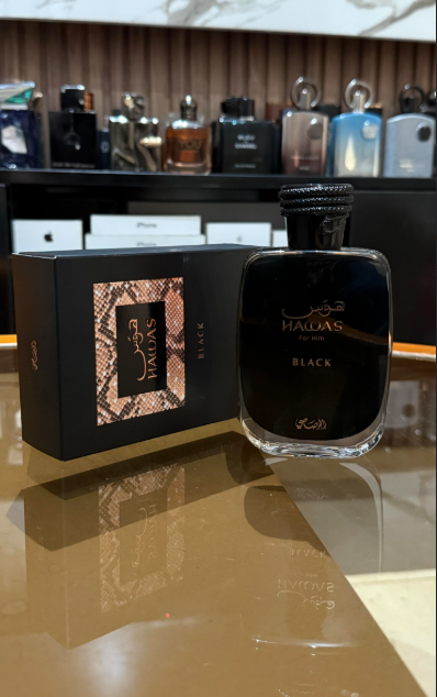 Hawas Black Rasasi para Hombres