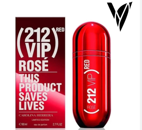 212 VIP Rosé Red Carolina Herrera para Mujeres