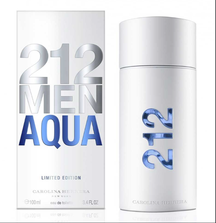 212 MEN  AQUA CAROLINA HERRERA