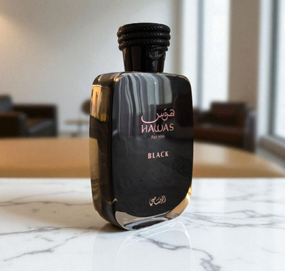 Hawas Black Rasasi para Hombres